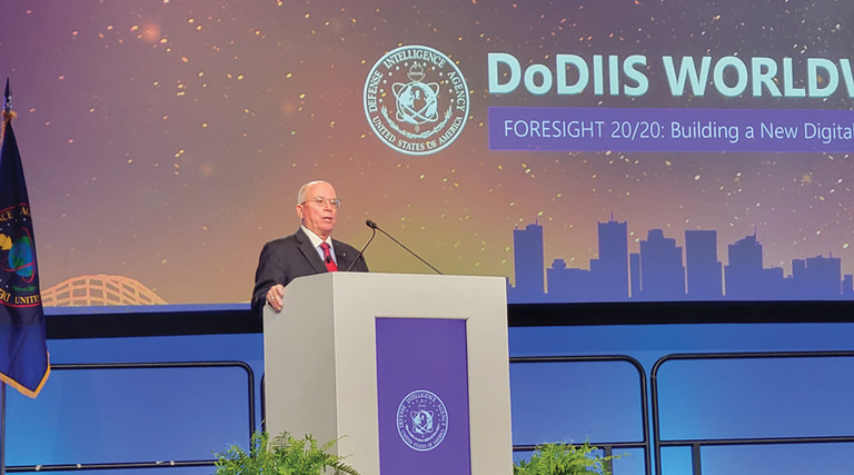 Mike Waschull, acting CIO of the intelligence community, discusses cloud computing at the 2021 DoDIIS Worldwide conference.