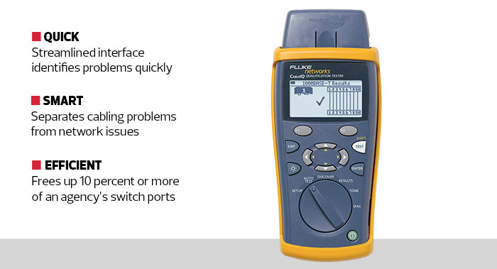 Fluke Networks CableIQ Qualification Tester