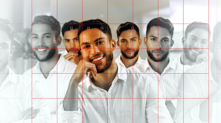 Multi-angle view of same person