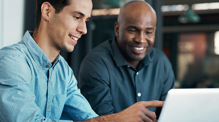 People working together in the office